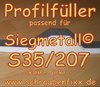 Profilfüller Siegmetall ArcelorMittal  ®  SG 35/207 KS kleine Sicke