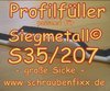 Profilfüller Münker  M 35.1/207 ®  GS große Sicke